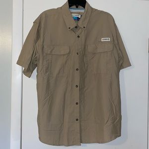 Magellan Outdoors Fish Gear Shirt (Khaki Color)
